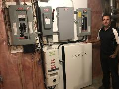 KCP Energy's Master Electrician Nick Crotty & 1st Powerwall Install